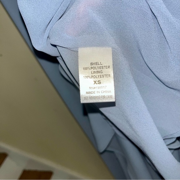 Altar’d State // Springvale Light Blue Flutter Sleeve Maxi Dress - Picture 10 of 10